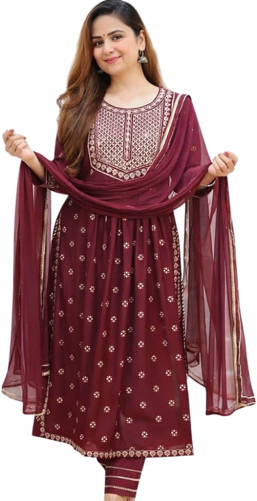 Naira Cut Kurta Set